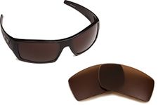 Non-Polarized Replacement Lenses for-Oakley Gascan Sunglasses Brown Anti-Scratch Anti-Glare UV400 by SeekOptics