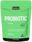 Probiotic for Dogs Grain Free - Paw Licking Yeast Infection Gas Bloating Diarrhoea Constipation Relief - Soothes Allergies Promotes Oral Health - for All Ages Breeds & Sizes - 45 Scoops 76g