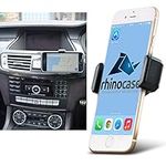 Rhino Gadget Universal in Car Air Vent Mount Holder for Apple iPhone 14 13 12 11 X XR XS Max 8 7 6 Plus SE Samsung Galaxy S21 S20 Edge LG G7 Google Pixel Huawei OnePlus Sony Xperia - Black