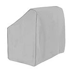 FCOUIID Boat Center Console Cover, 600D Marine Grade Polyester Canvas, Waterproof, Grey (Large Size up to 46" W 40" L 45" H)