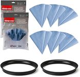 Shop-Vac 90107 Paper Disc Filter Reusable for Most Shop-Vac Wet/Dry Vacuum Cleaners 5 Gallon and Above, Replacement Parts #9010700, 9013700, 6 Pack