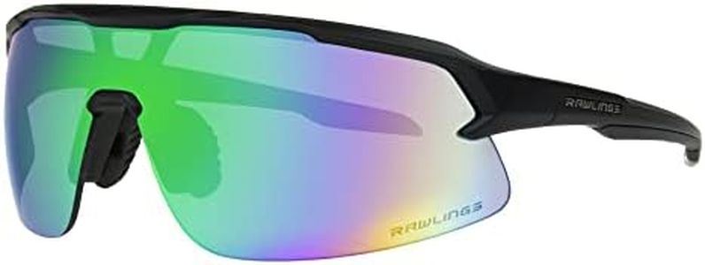 Rawlings Boys' Strike Zone Sunglasses, Matte Black, 81mm