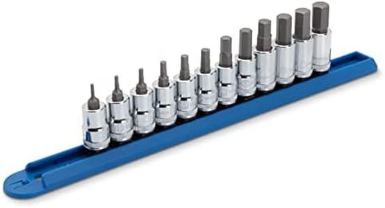 GEARWRENCH 3/8-inch Drive Hex Bit Metric Socket 12-Pieces Set, 80580