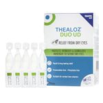 30 Thealoz Duo Unidose Eye Drops – Travel Size| Rapid & Long-Lasting Relief for Dry, Tired & Sore Eyes | Gentle, Preservative-Free Formula | Suitable for Contact Lens Wearers | 30 Single Dose Units