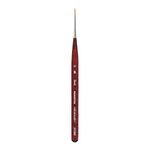 Princeton Velvetouch Artiste, Mixed-Media Brush for Acrylic, Watercolor & Oil, Series 3950 Mini Round Luxury Synthetic, Size 0
