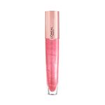 L'Oréal Paris Lip Gloss, Plumping and Hydrating, with Hyaluronic Acid and Collagen Complex, Glow Paradise Balm-In-Gloss, 406 I Amplify