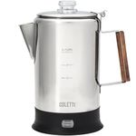 COLETTI Bozeman Electric Percolator — Percolator Coffee Pot, Coffee Percolator – [9 cup, Electric]