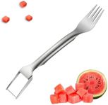 Watermelon Cutter 2-in-1 Stainless Steel Fruit Cutter Watermelon Slicer Kitchen Gadgets Watermelon Cutter Slicer Tool(1PCS)