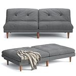 Furmax Futon Sofa Bed Modern Linen 