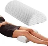 ComfiLife Orthopedic Knee Pillow and Leg Pillow for Sleeping - 100% Memory Foam Leg Pillows for Back Pain, Sleeping Pain, Hip Pain Relief for Side Sleepers - Half Moon Pillow