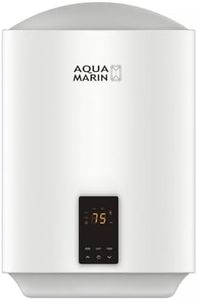 Aquamarin® Chauffe-Eau Électrique - Modèle Eco et INTELLIGENT, Réservoir avec Capacité de 30 Litres, Jusqu'à à 75°C, 2 kW, CEE : A - Ballon d'Eau Chaude