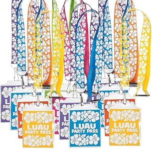 Luau Party Lanyards - Jewelry - Necklaces - Badge Holders VBS 2026-12 Pieces