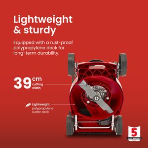 Mountfield SP41 Petrol Lawnmower – 39cm Self-Propelled Mower