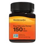 Wedderspoon 100% Raw Pure Manuka Honey, K Factor 16+, 1 kg