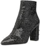 Betsey Johnson Women's Cady Ankle Boot, Black, 7.5