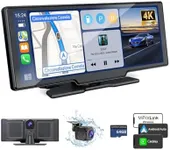 Wireless Car Play Screen with 4K Da