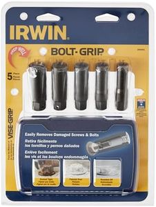 IRWIN Tools BOLT-GRIP Deep Well Bolt Extractor Set, 5-Piece (3094001)