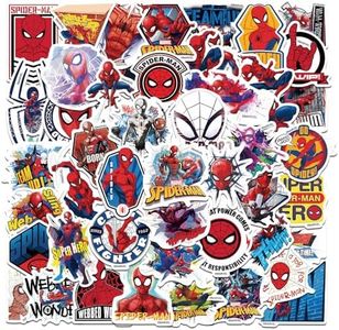 Norinoya 50PCS Superhero Stickers for Skateboard Water Bottle Laptop Room Graffiti,Stickers for Birthday Gift Party Favor Supply,Stickers for Scrapbooking Collecting
