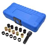 16pcs/set Professional Spark Plug Restore Thread Repair Kit Vehicle Tool Tap Tool with Portable Case