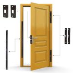 Door Armor MAX – Complete Door Reinforcement Set for Jamb, Frame, Strike Plate — DIY Home Door Security – Aged Bronze