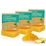 3 Pack Turmeric Soap Bar for Face &