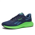 Reebok Energen Run 4 Running Shoes for Men, Lightweight Athletic Mens Sneakers Size 6.5 to 14, Vector Navy/Twilight Blue/Solar Lime, 10.5