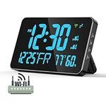 JXJHOVV Alarm Clock, Digital Clock,