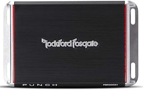 Rockford Fosgate PBR300X1 Punch 900w Max 300w RMS Car Mono Bass Compact Amplifier