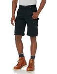 Carhartt Men's Rugged Flex Relaxed Fit Canvas Cargo Work Short, Black, 38