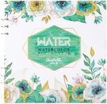 Watercolour Paper Art Sketch Pad, Mixed Media Sketchbook for Wet or Dry Media, 140 LB/300 GSM Heavyweight Papers 20 Sheets/40 Pages, Spiral Bound Mix Media Pad for Acrylic, Watercolor, Pen and Pencil Painting (S, Green)