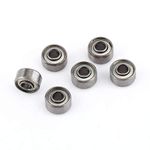 10pcs Double Shielded Ball Bearings 3x8x4mm 693ZZ Miniature Bearings for Printer, Quadcopter and Ship Model