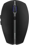 Cherry GENTIX BT Wireless Bluetooth Mouse, Multi-Device Function for up to 3 Devices, Switchable Resolution (1K/2K DPI), 7 Buttons and Scroll Wheel, Battery Operated (Black)