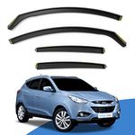 EdgeVisors Wind Deflectors Set Fits: HYUNDAI ix35 2010-2015 5 Door SUV 4pc