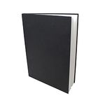 Artway Studio – Casebound A4 Sketchbook – Portrait - 92 Sides/46 Pages of 170gsm Cartridge Paper – Black Hardback Sketchbook