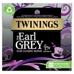 Twinings Earl Grey Full & Fragrant Earl Grey Tea Bags, Large Pack, 120 Biodegradable Tea Bags