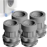 Mantra Impex Washing Machine Vibration Pads - Adjustable Dryer Shock & Noise Cancelling Pads, Anti Vibration Pads for Washing Machine Support, Anti Vibration Pads for Washing Machine, 4 Pcs