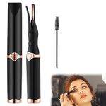 WISKA Electric Heated Eyelash Curler with 3 Temperature Modes, USB Rechargeable Eye Curler for Women - Beauty Makeup Tool for Lifting and Curling Eyelashes, Mascara Accessories, Eyebrow Lifting Kit