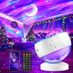 One Fire Galaxy Projector Star Projector Gifts for Girls Boys Women, 16 Colour Moon Galaxy Light Christmas Gifts, 15 White Noise Machine | Bluetooth Northern Lights, Remote Sensory Lights