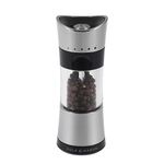 Cole & Mason Horsham Chrome Pepper Mill, Adjustable Precision+ Inverta Grind Mechanism, Chrome/Acrylic, 154 mm, Includes 1 x Grinder