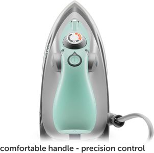 Oliso M3Pro Mini Steam Iron – Aqua, Compact Travel Iron