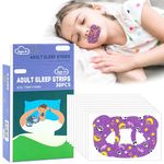 60PCS Adult Mouth Tape for Sleeping, Advanced Gentle Mouth Tape for Less Mouth Breathing Better Nose Breathing Sleep Strip Mouth Tape for Snoring Relief Improved Nighttime Sleeping