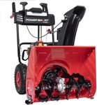 PowerSmart 26-Inch Self Propelled Two-Stage Snow Blower Gas Powered 252cc Engine with Electric Start, High-Intensity Headlight