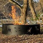 OutVue 36 inch Fire Ring with Deer&