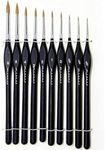 Artist Paint Brushes set-10 Pcs Bes