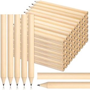 Fuutreo 200 Pcs Half Pencils Bulk 2 HB Mini Golf Pencils Round Pre Sharpened Natural Wooden Short Pencils for Christmas Thanksgiving Shower Bridal Wedding Boss Employee Gift Supplies, 3.5 Inch