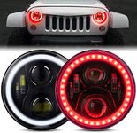 7 Inch LED Halo Headlights, 7" Roun