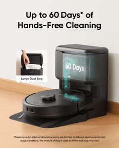 eufy L60 Robot Vacuum – Self-Emptying Smart Floor Cleaner
