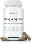 Organic Fadogia Agrestis 600mg for Natural Test Support (2X More Pure - 3X More Absorbent) Athlete Approved - Supports Muscle Growth & Recovery, Healthy Energy Levels, Drive, Stamina & Mood - 60ct