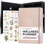 Clever Fox Wellness Planner Premium – Daily Lifestyle Journal to Support Health, Nutrition & Exercise – Healthy Living Journal with Meal, Exercise & Habit Trackers – Lasts 3 Months (Rose Gold)