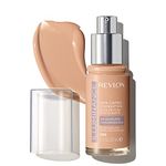 Revlon Illuminance Skin-Caring Liquid Foundation, Hyaluronic Acid, Hydrating and Nourishing Formula with Medium Coverage, 309 Toasted Beige (Pack of 1)